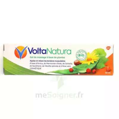 Voltanatura Gel De Massage Plantes Bio T/50ml à Les Arcs